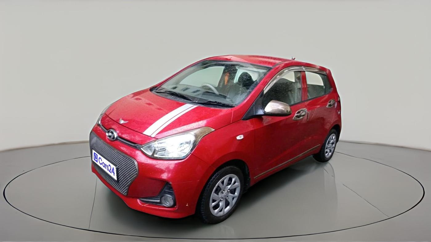 2017 Hyundai Grand i10 SPORTZ 1.2 KAPPA VTVT, Petrol, Manual, 24,210 km, exterior