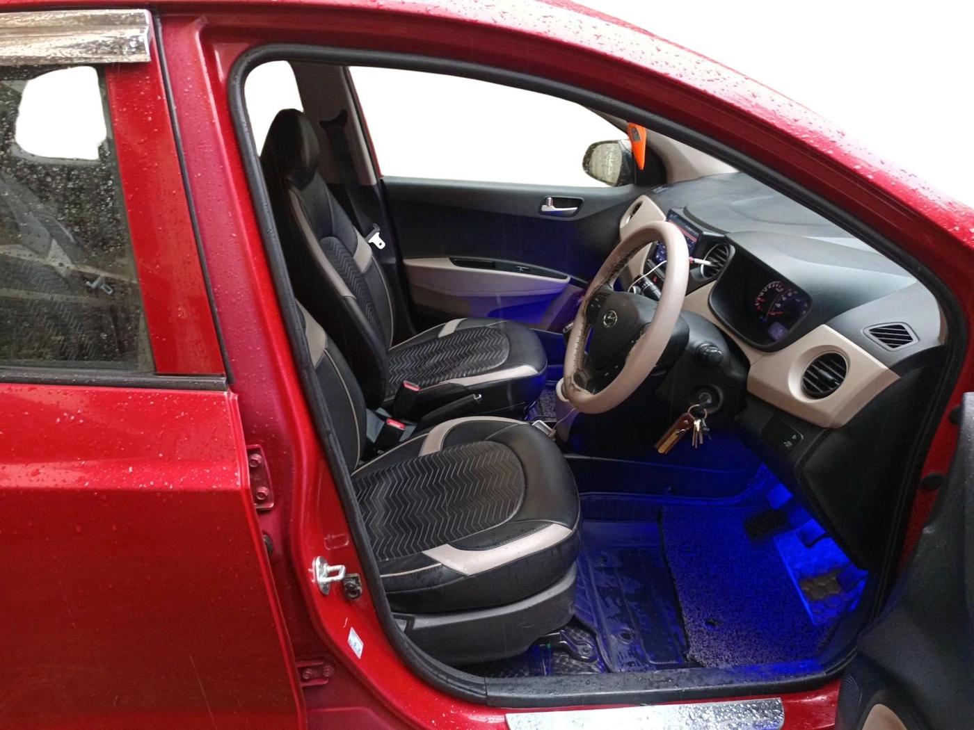 2017 Hyundai Grand i10 SPORTZ 1.2 KAPPA VTVT, Petrol, Manual, 24,210 km, interior
