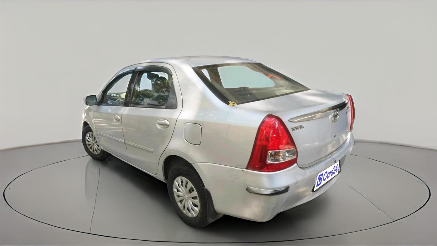 2011 Toyota Etios G, Petrol, Manual, 82,008 km, exterior