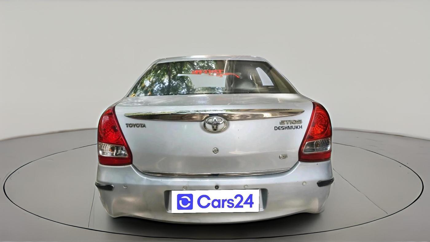 2011 Toyota Etios G, Petrol, Manual, 82,008 km, exterior