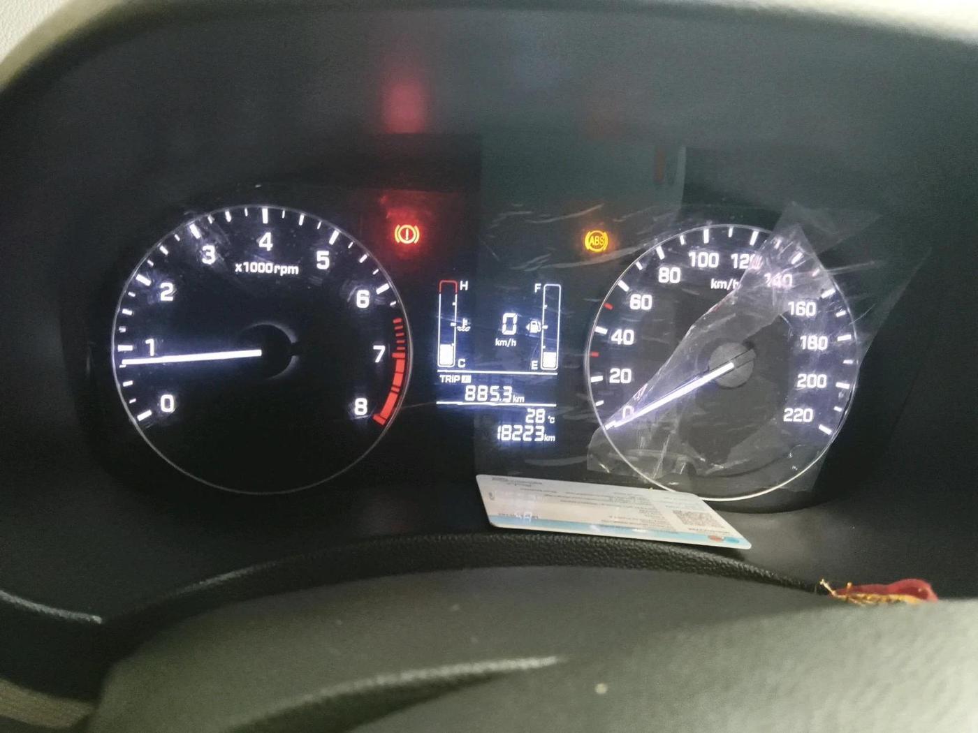 2015 Hyundai Creta  SX 1.6 Petrol , Petrol, Manual, 18,223 km, interior