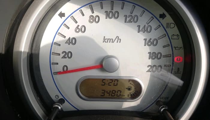 2012 Maruti Ritz VXI, Petrol, Manual, 3,480 km, interior