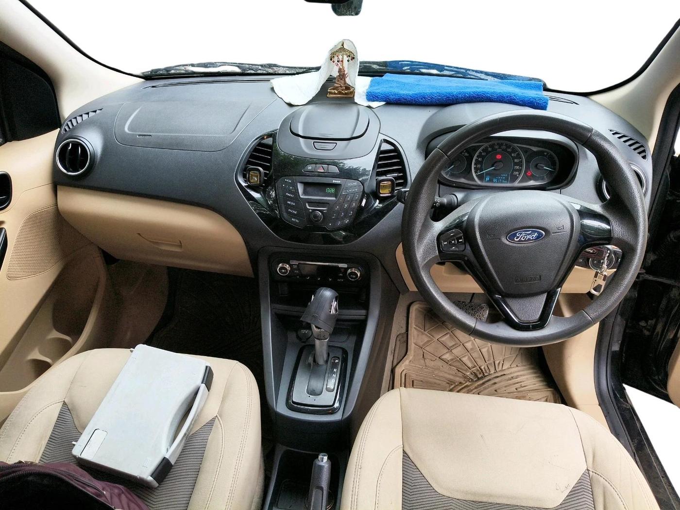 2015 Ford Figo Aspire TITANIUM 1.5 PETROL AT, Petrol, Automatic, 95,171 km, interior