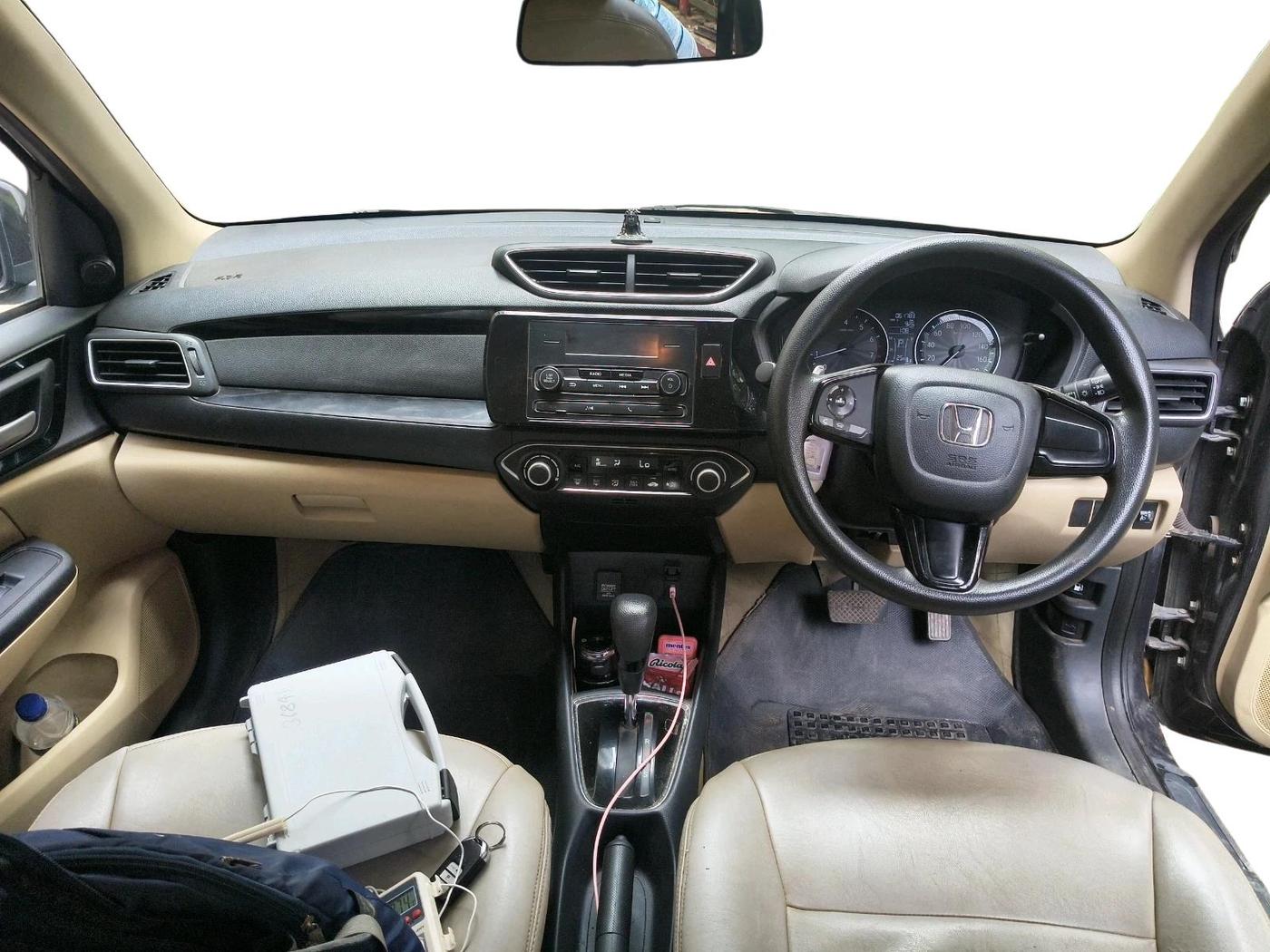 2019 Honda Amaze 1.2L I-VTEC V CVT, Petrol, Automatic, 61,810 km, interior