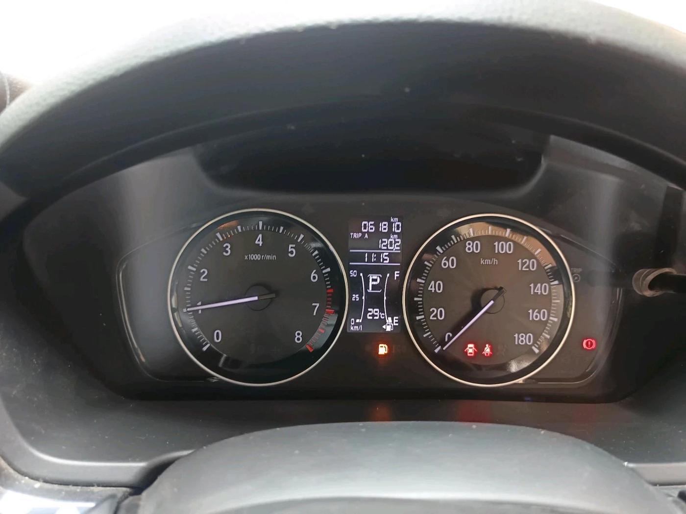 2019 Honda Amaze 1.2L I-VTEC V CVT, Petrol, Automatic, 61,810 km, interior