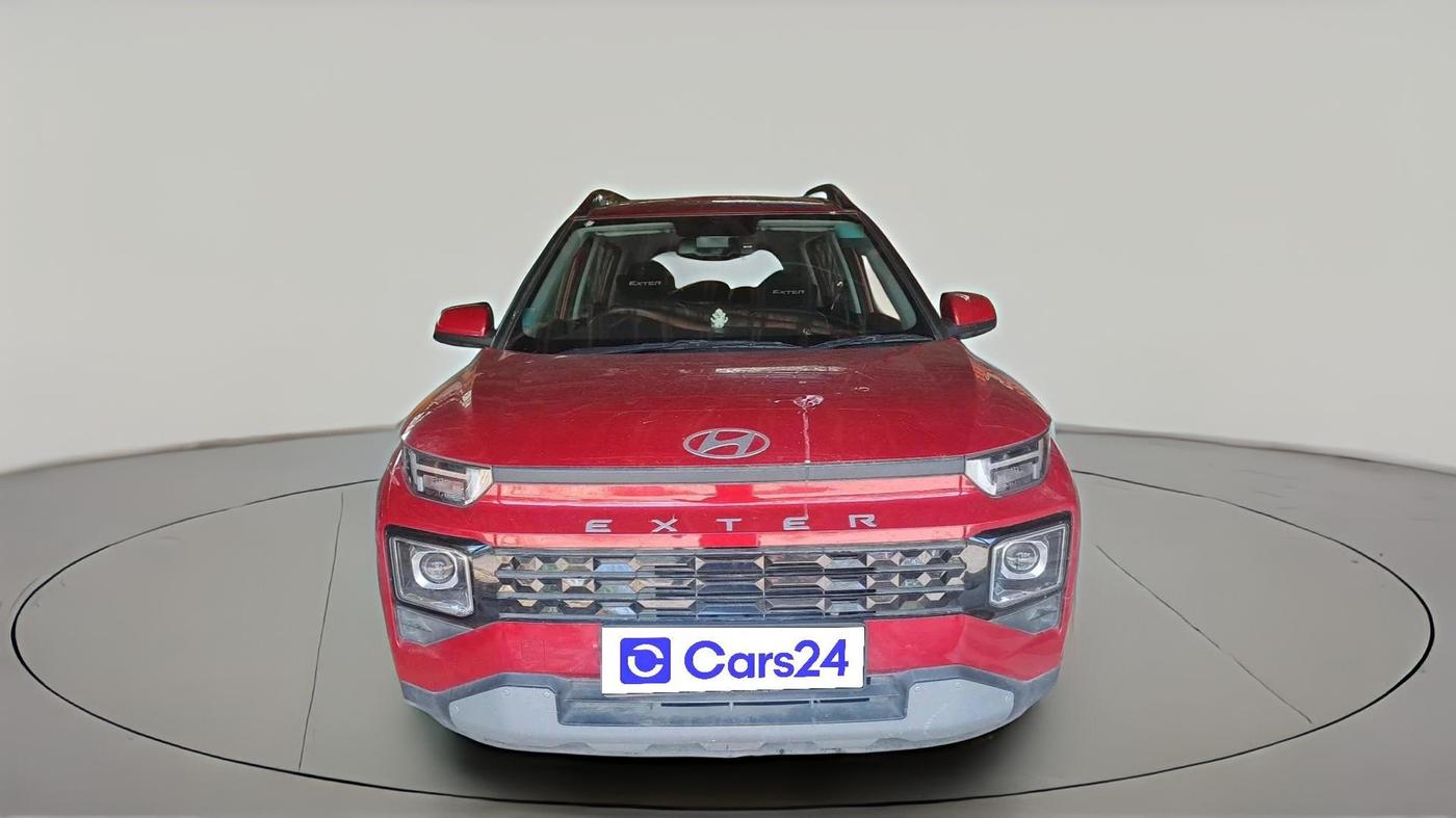 2024 Hyundai EXTER SX(O) CONNECT 1.2 AMT, Petrol, Automatic, 27,651 km, exterior