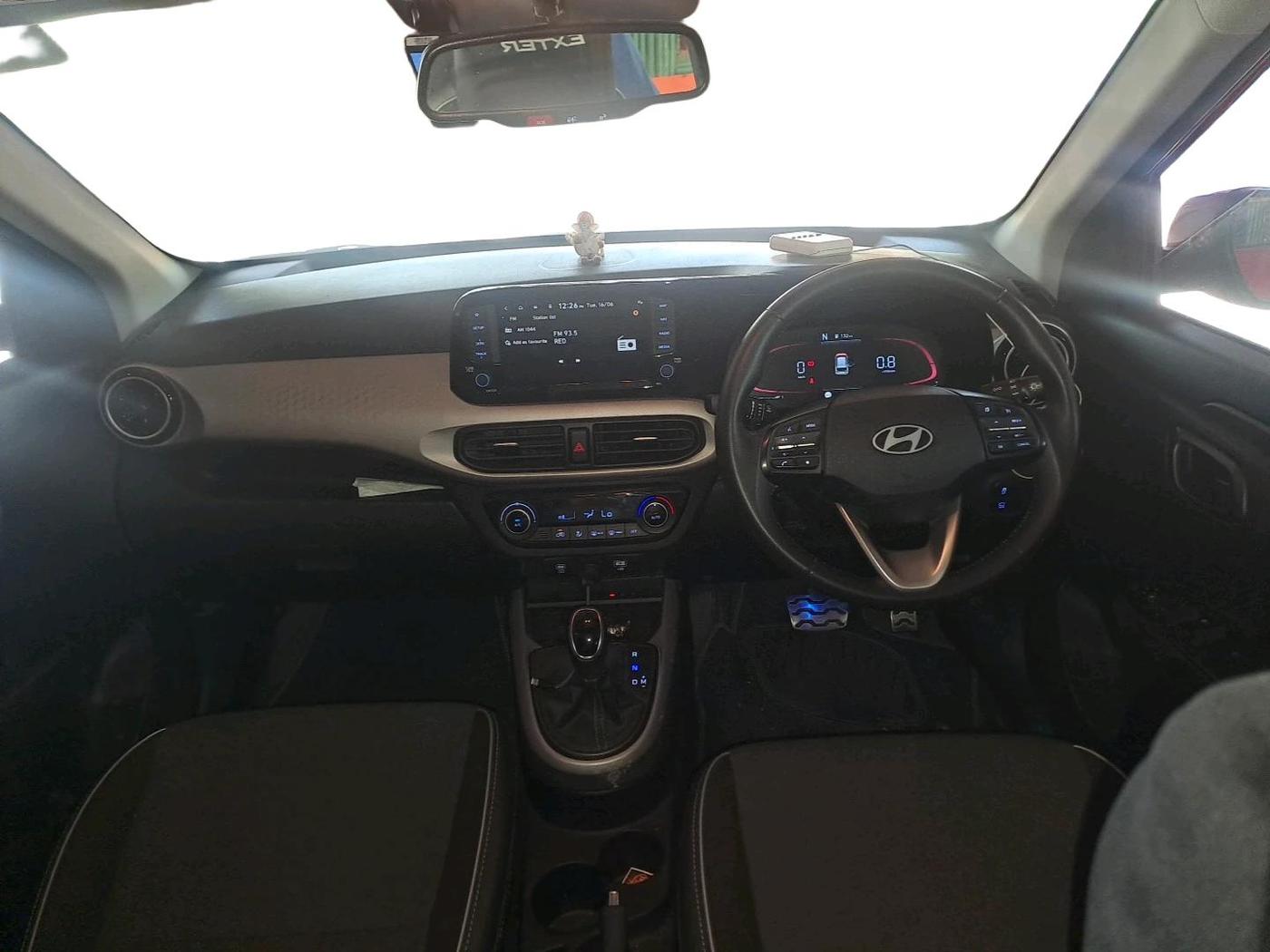 2024 Hyundai EXTER SX(O) CONNECT 1.2 AMT, Petrol, Automatic, 27,651 km, interior