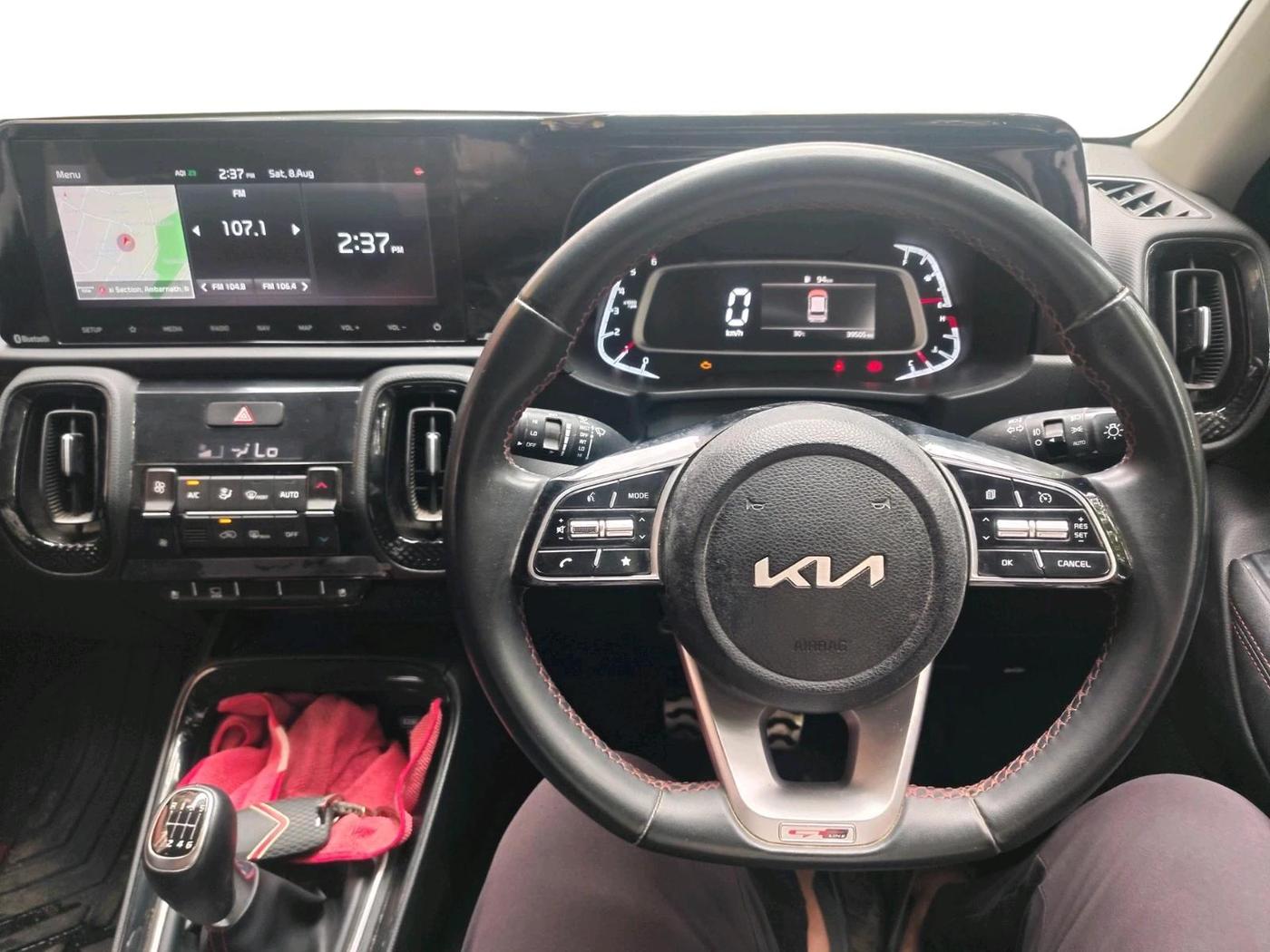 2022 KIA SONET GTX PLUS 1.5, Diesel, Manual, 39,505 km, interior