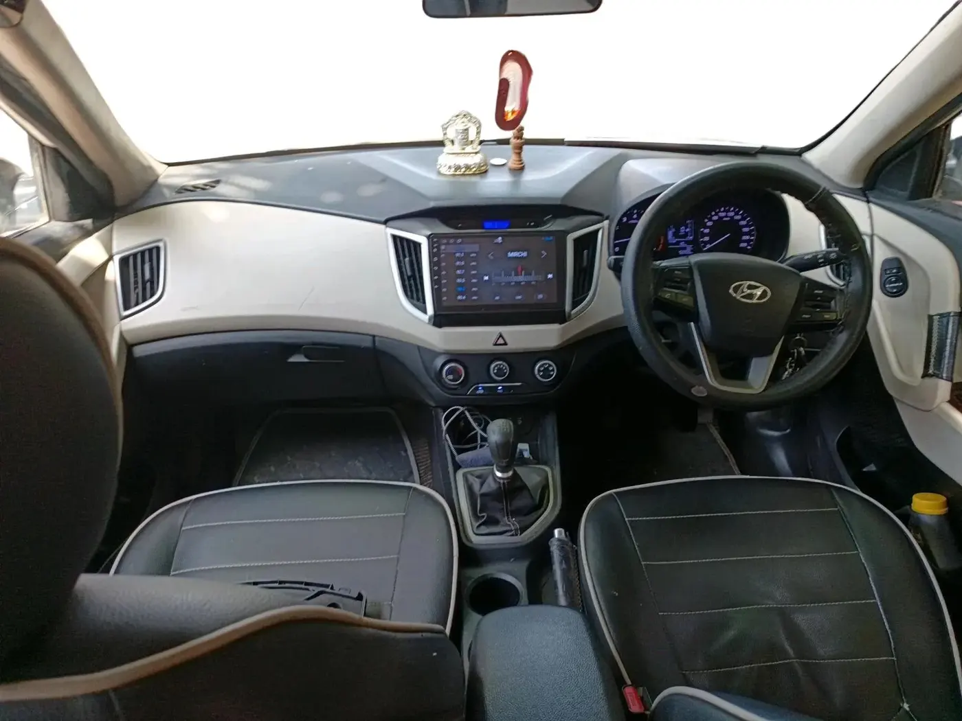 2017 Hyundai Creta E PLUS 1.6 PETROL, Petrol, Manual, 52,805 km, interior