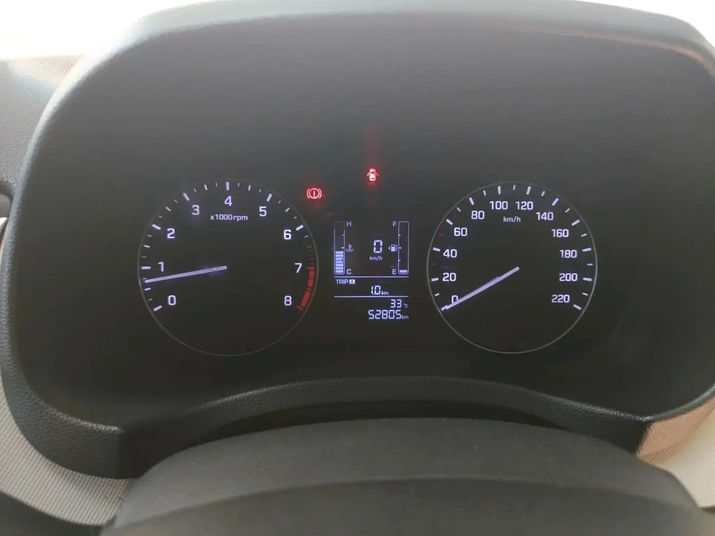 2017 Hyundai Creta E PLUS 1.6 PETROL, Petrol, Manual, 52,805 km, interior