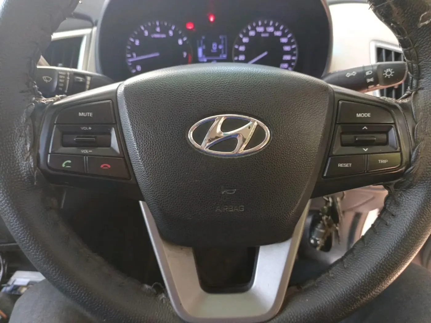 2017 Hyundai Creta E PLUS 1.6 PETROL, Petrol, Manual, 52,805 km, interior