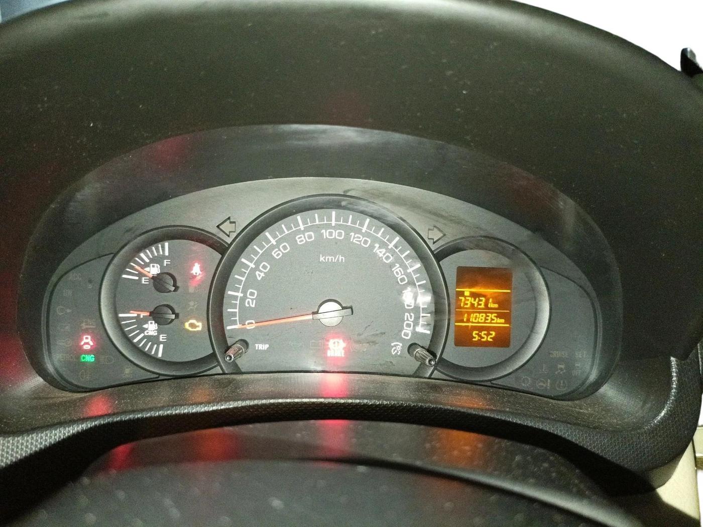 2021 Maruti Swift Dzire TOUR S-CNG, CNG, Manual, 1,10,835 km, interior