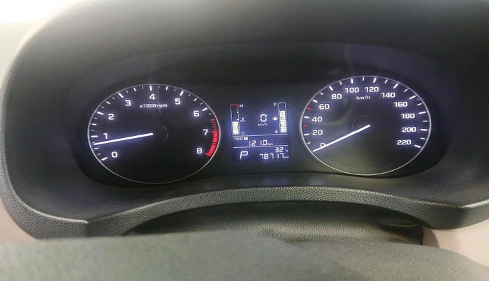 2017 Hyundai Creta SX PLUS AT 1.6 PETROL, Petrol, Automatic, 78,717 km, interior