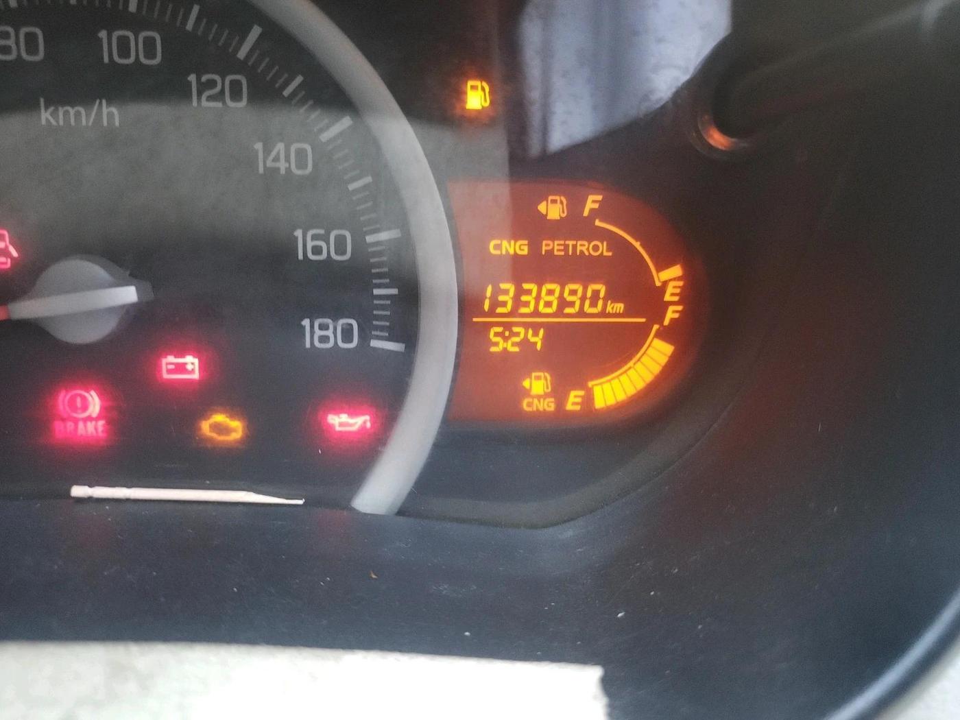 2015 Maruti Celerio VXI CNG, CNG, Manual, 1,33,890 km, interior