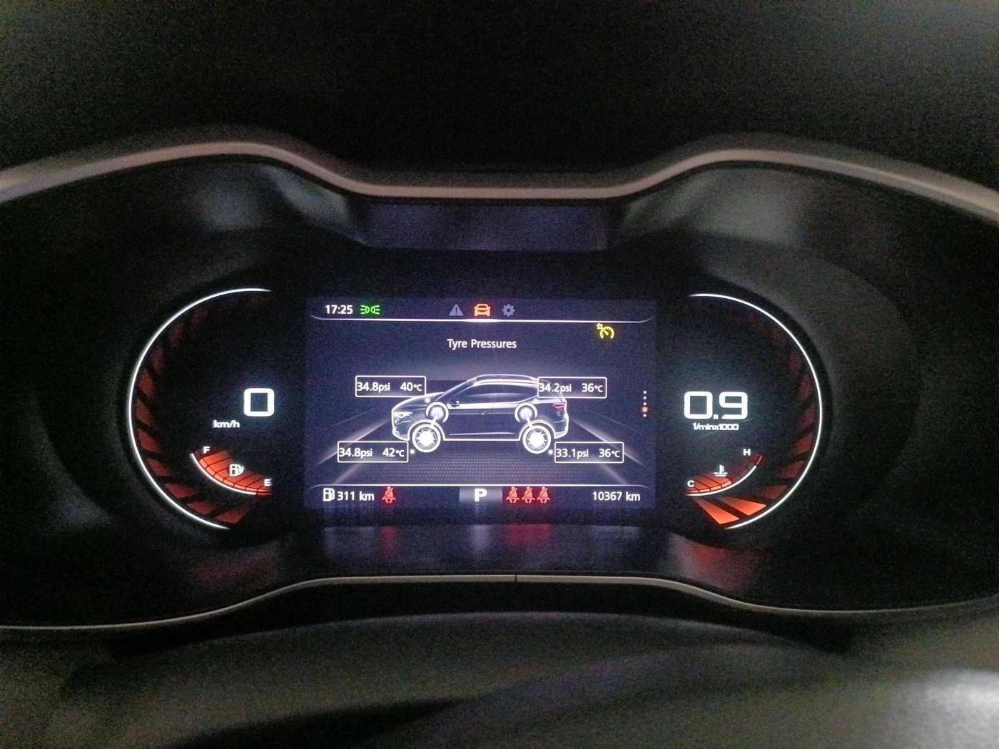 2023 MG ASTOR SHARP 1.5 CVT, Petrol, Automatic, 10,367 km, interior