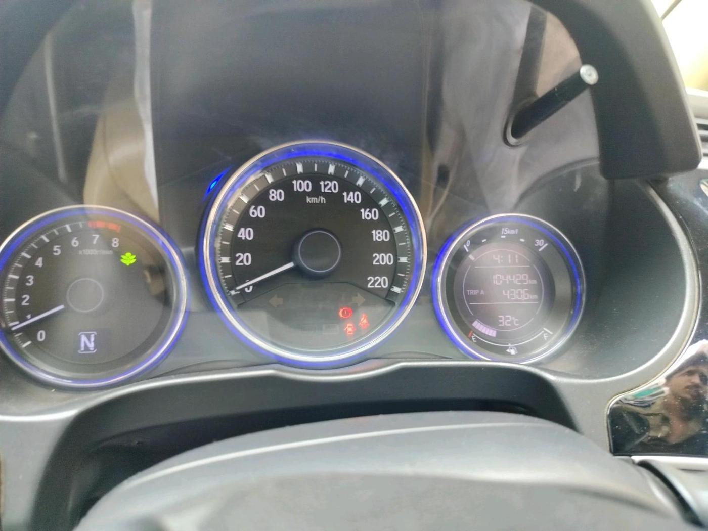 2016 Honda City 1.5L I-VTEC VX CVT, CNG, Automatic, 1,04,429 km, interior