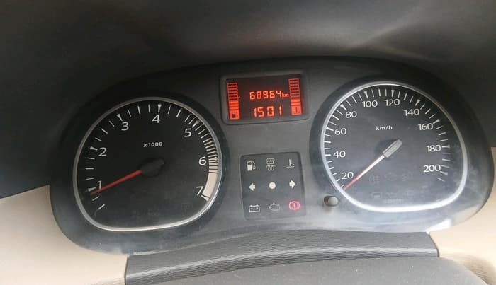 2013 Renault Duster 85 PS RXL DIESEL, Diesel, Manual, 68,964 km, interior