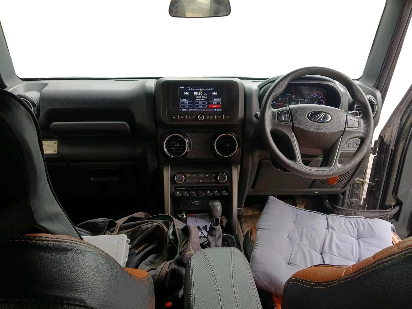 2022 Mahindra Thar LX PETROL HT 4WD AT, Petrol, Automatic, 18,308 km, interior