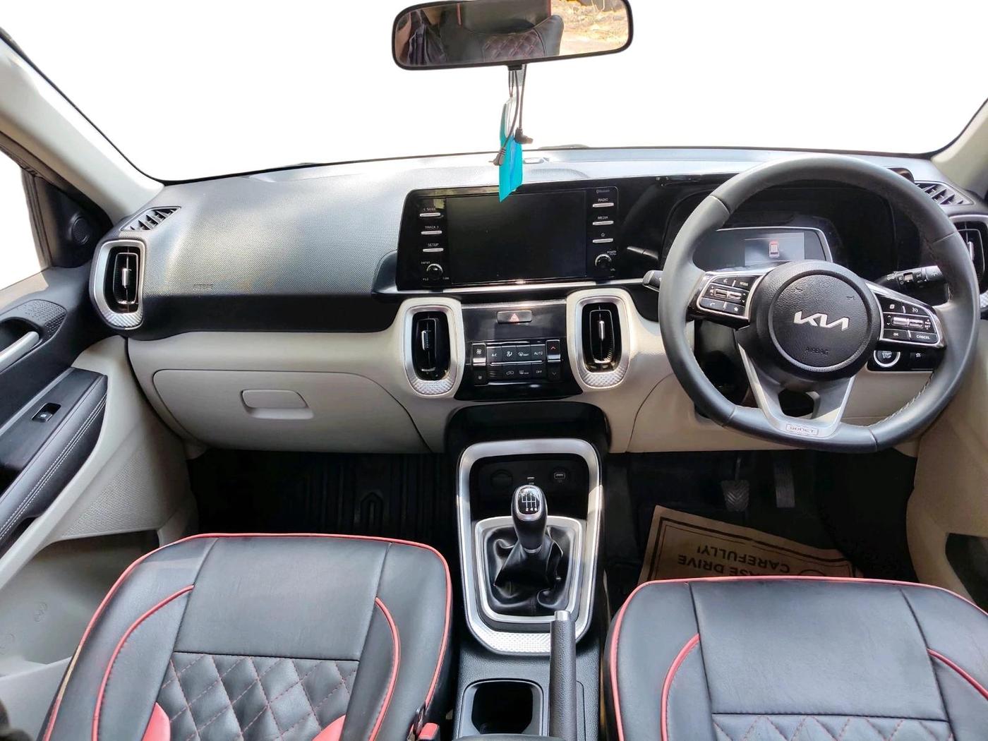 2023 KIA SONET HTX 1.0 TURBO PETROL IMT, Petrol, Manual, 14,532 km, interior