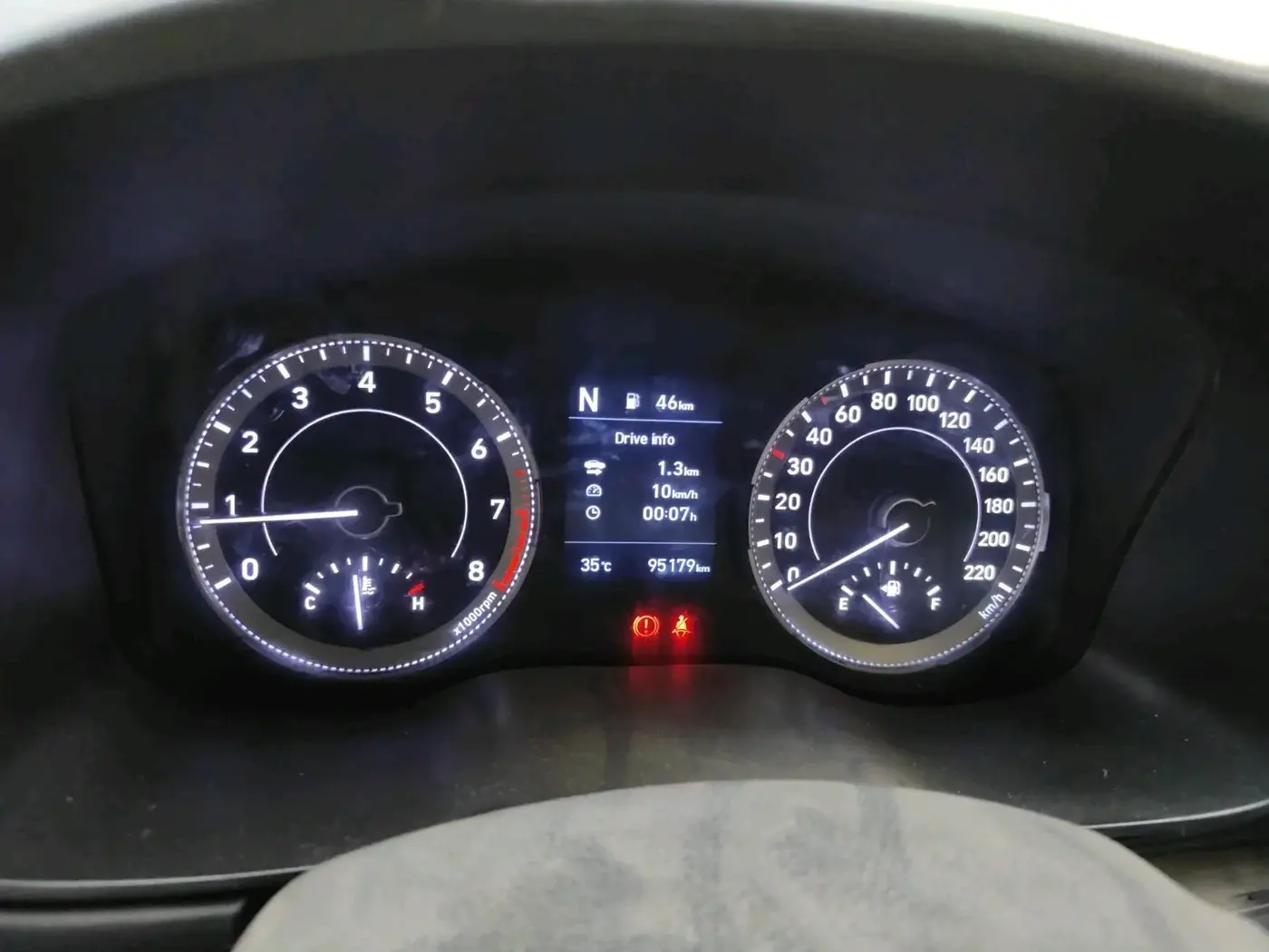 2021 Hyundai VENUE SX 1.0 (O) TURBO IMT, CNG, Manual, 95,179 km, interior