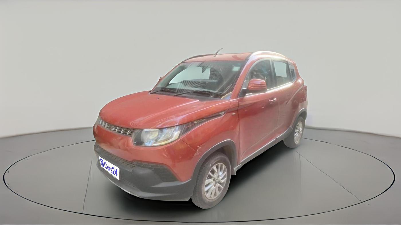 2017 Mahindra Kuv100 K6 6 STR, Petrol, Manual, 40,198 km, exterior