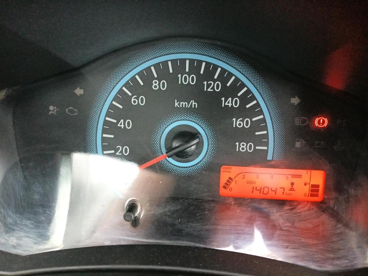 2017 Datsun Redi Go T (O), CNG, Manual, 14,047 km, interior