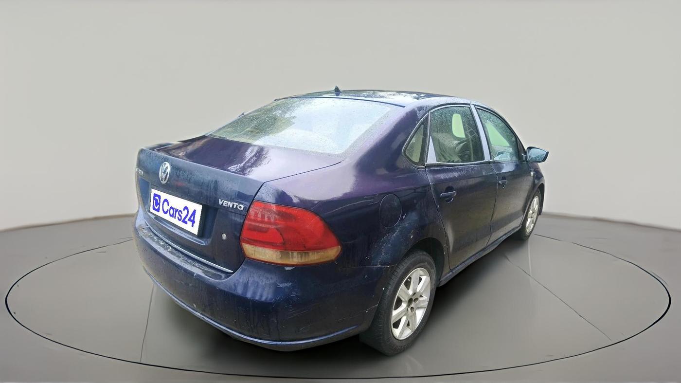 2011 Volkswagen Vento HIGHLINE 1.6 MPI, Petrol, Manual, 2,01,543 km, exterior