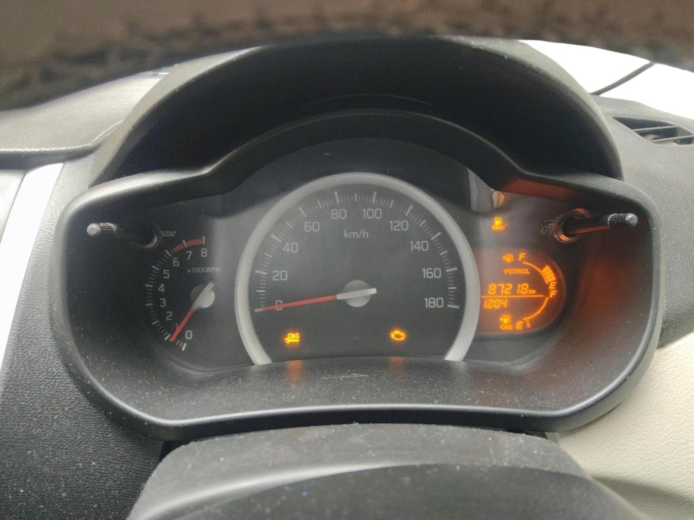 2016 Maruti Celerio VXI CNG, CNG, Manual, 87,218 km, interior