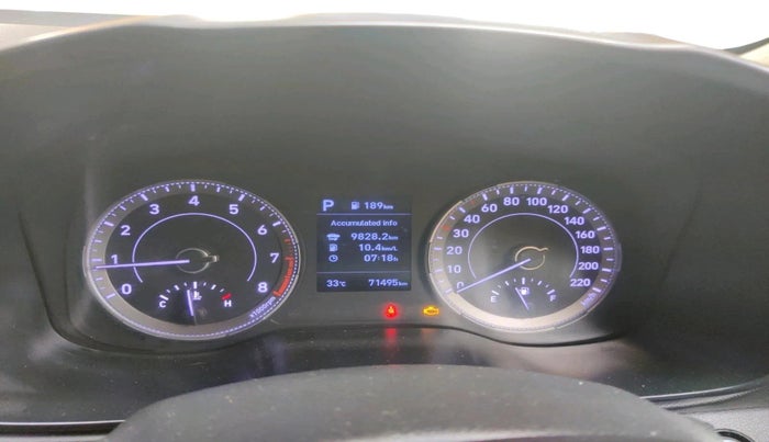 2019 Hyundai VENUE SX PLUS 1.0 TURBO DCT, Petrol, Automatic, 71,495 km, interior