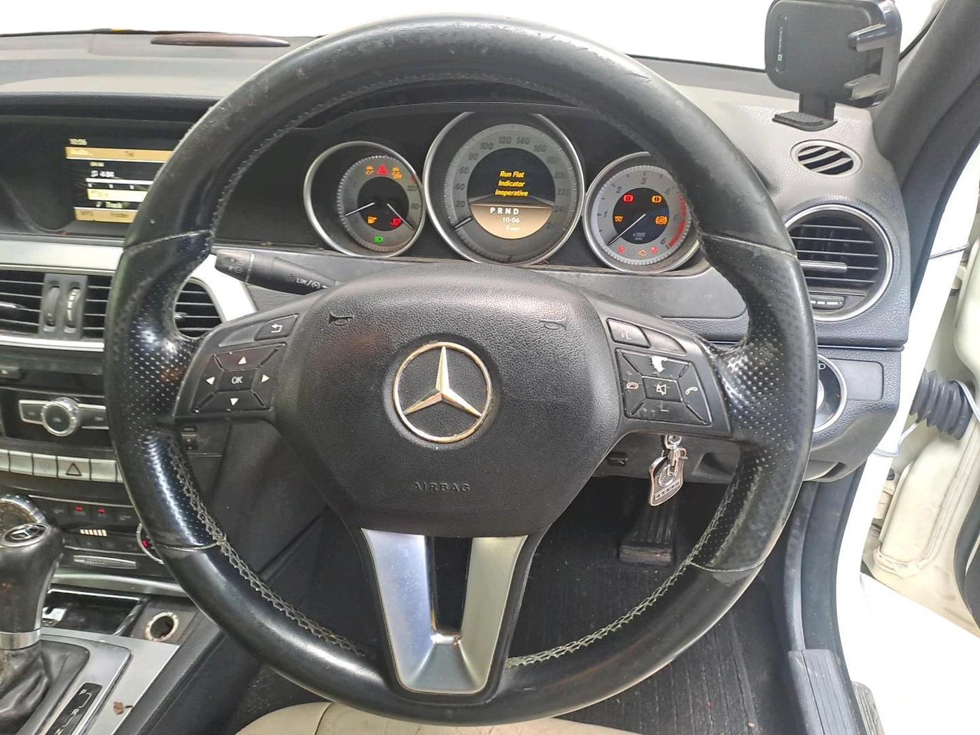 2011 Mercedes Benz C Class C 250 CDI, Diesel, Automatic, 1,03,124 km, interior