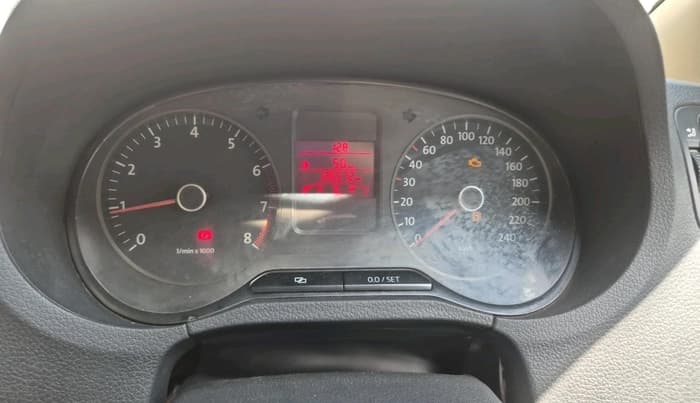 2012 Volkswagen Polo COMFORTLINE 1.2L PETROL, Petrol, Manual, 1,26,572 km, interior