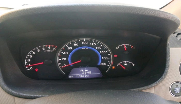 2014 Hyundai Grand i10 SPORTZ 1.2 KAPPA VTVT, Petrol, Manual, 72,023 km, interior