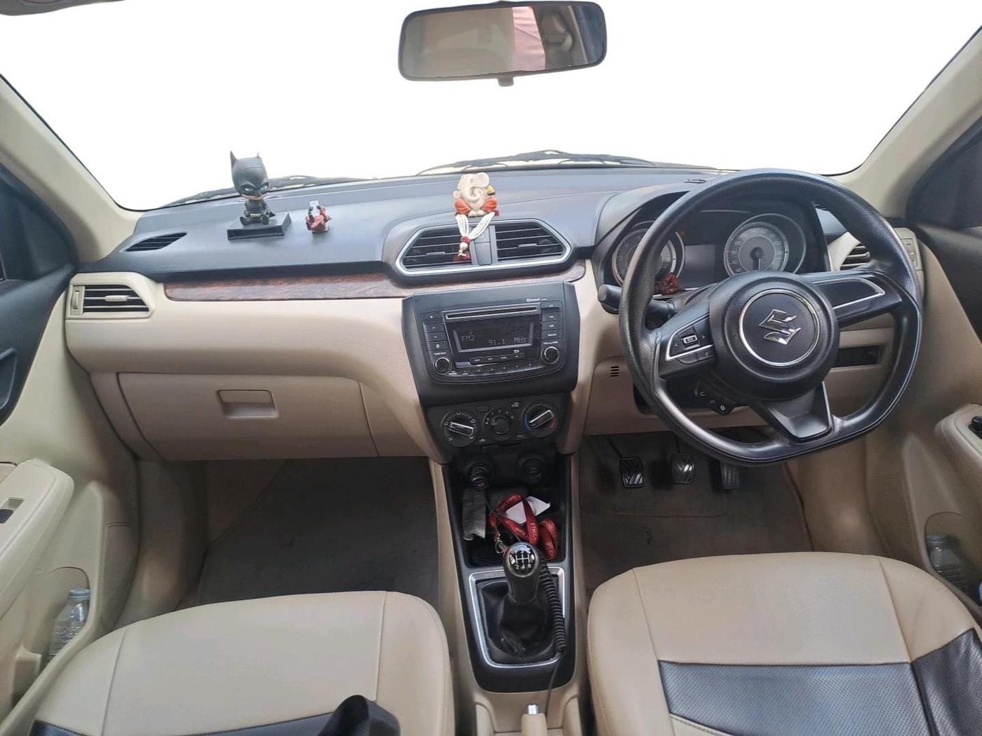 2017 Maruti Dzire VXI, Petrol, Manual, 71,394 km, interior