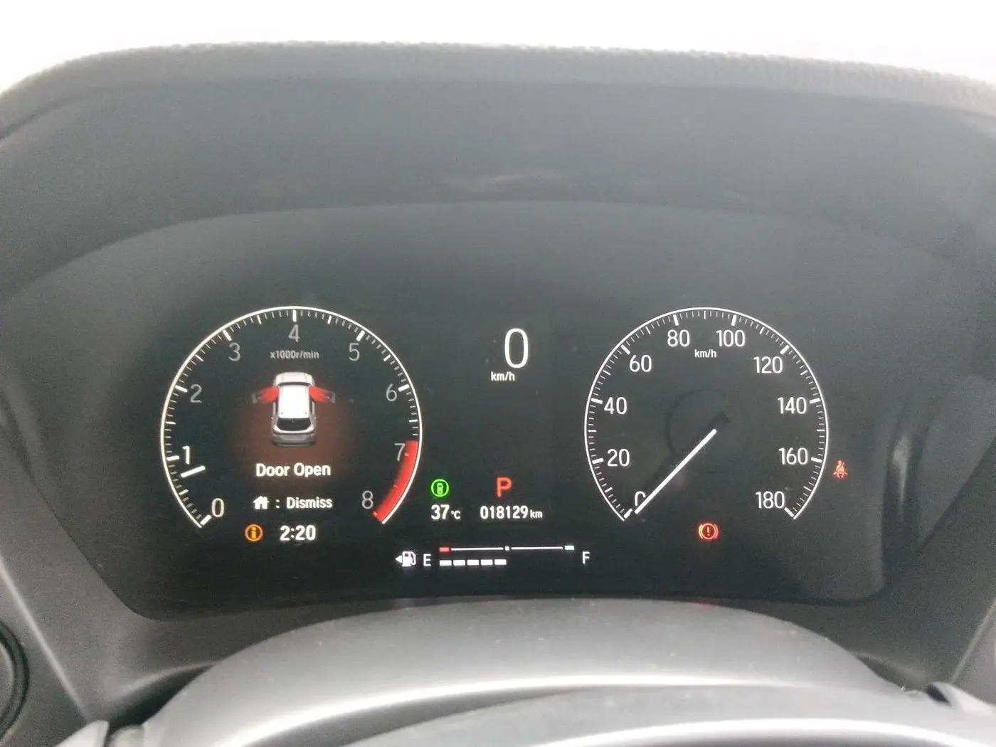 2024 Honda ELEVATE ZX CVT, Petrol, Automatic, 18,129 km, interior