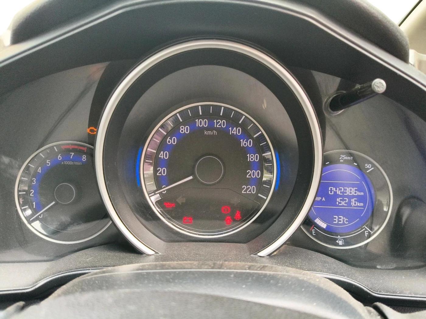 2017 Honda WR-V 1.2L I-VTEC VX MT, Petrol, Manual, 42,386 km, interior