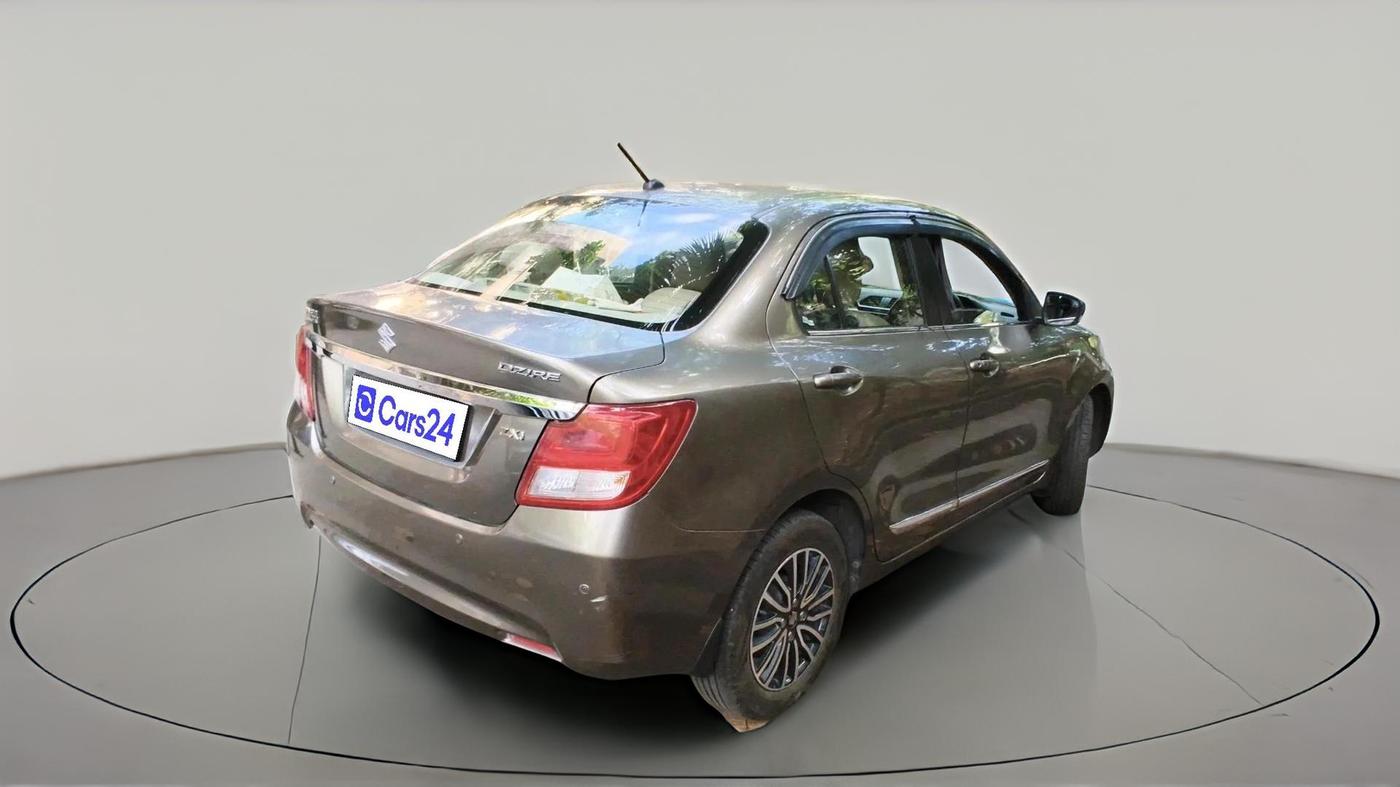 2017 Maruti Dzire ZXI PLUS AMT, Petrol, Automatic, 99,224 km, exterior