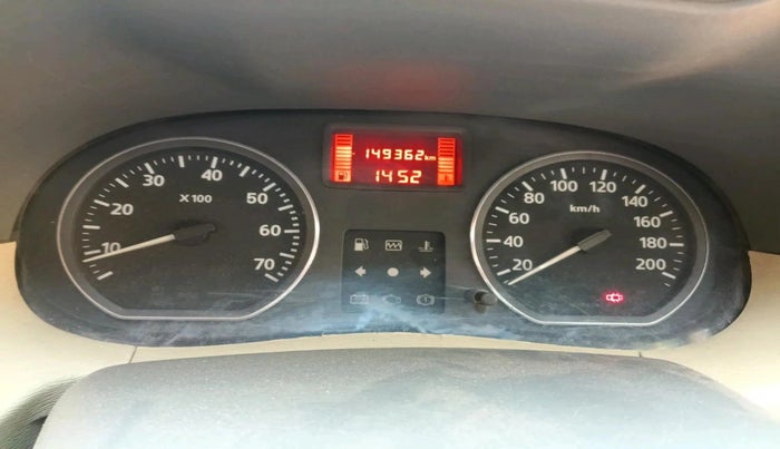 2014 Nissan Terrano XL (P), Petrol, Manual, 1,49,362 km, interior