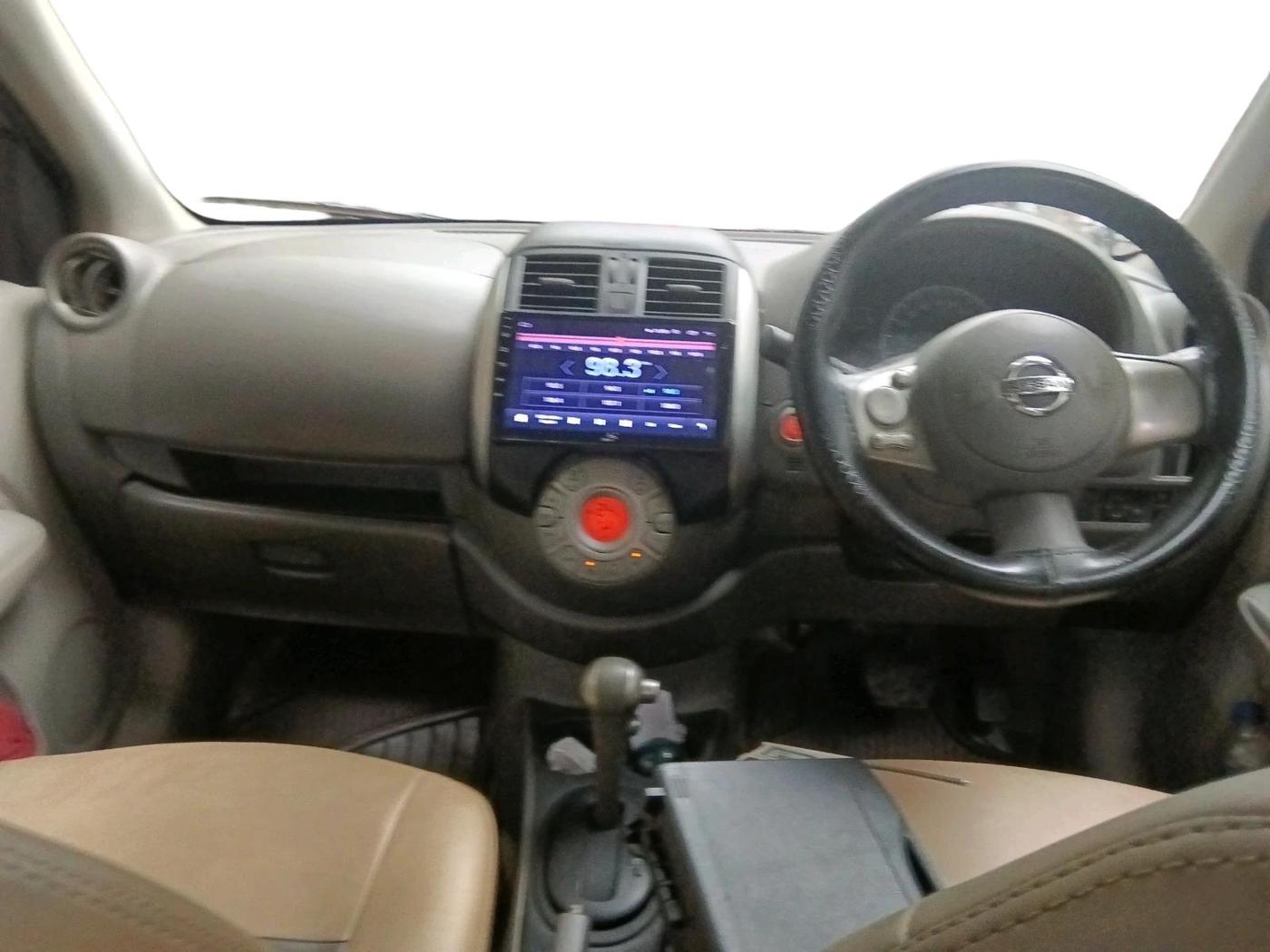 2013 Nissan Sunny XL CVT, Petrol, Automatic, 1,23,804 km, interior