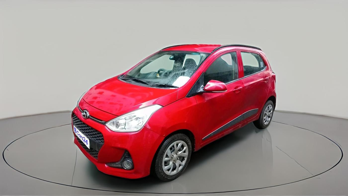 2017 Hyundai Grand i10 SPORTZ (O) 1.2 KAPPA VTVT, Petrol, Manual, 56,247 km, exterior