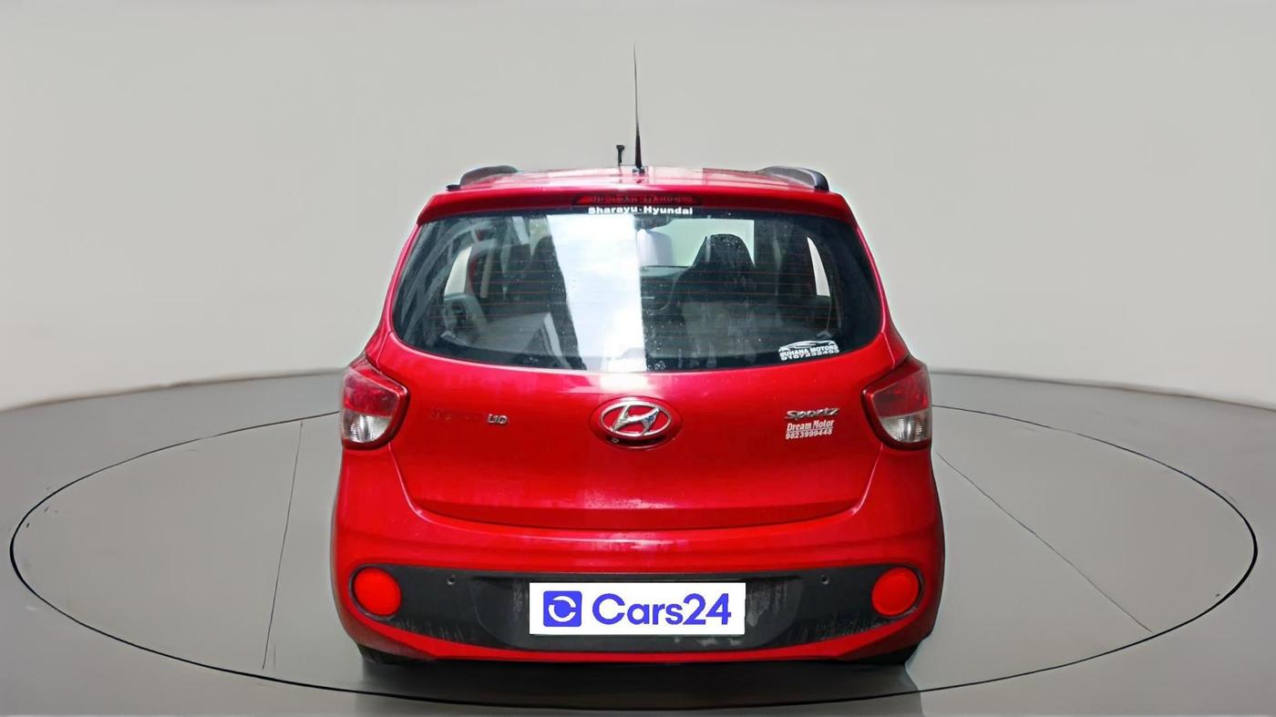 2017 Hyundai Grand i10 SPORTZ (O) 1.2 KAPPA VTVT, Petrol, Manual, 56,247 km, exterior
