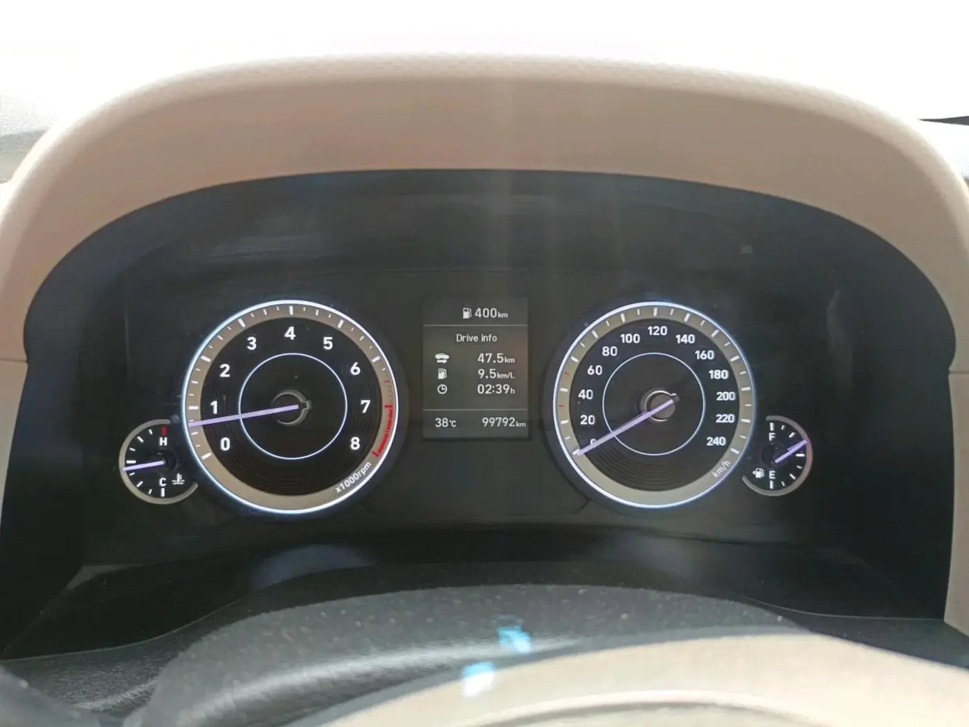 2020 Hyundai Creta S 1.5 PETROL, Petrol, Manual, 99,789 km, interior