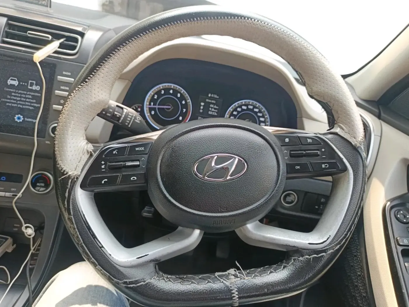 2020 Hyundai Creta S 1.5 PETROL, Petrol, Manual, 99,789 km, interior