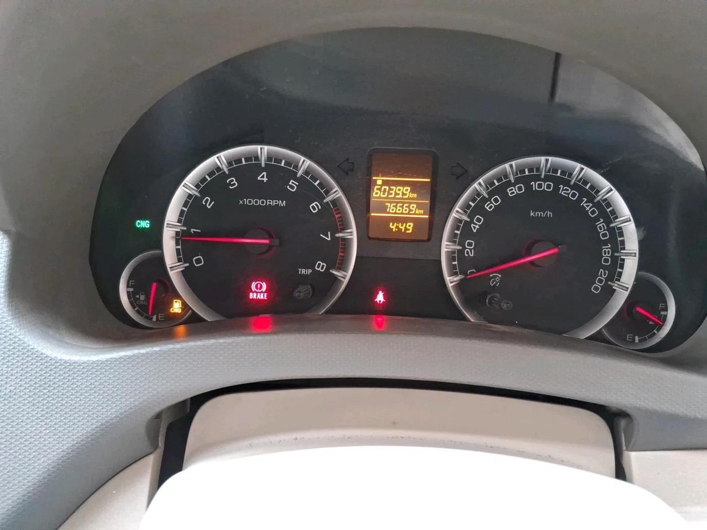 2016 Maruti Ertiga VXI CNG, CNG, Manual, 76,669 km, interior