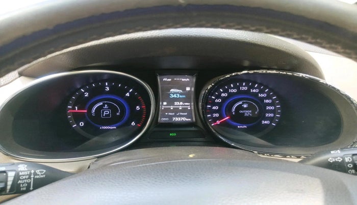 2014 Hyundai Santa Fe 2 WD AT, Diesel, Automatic, 73,370 km, interior