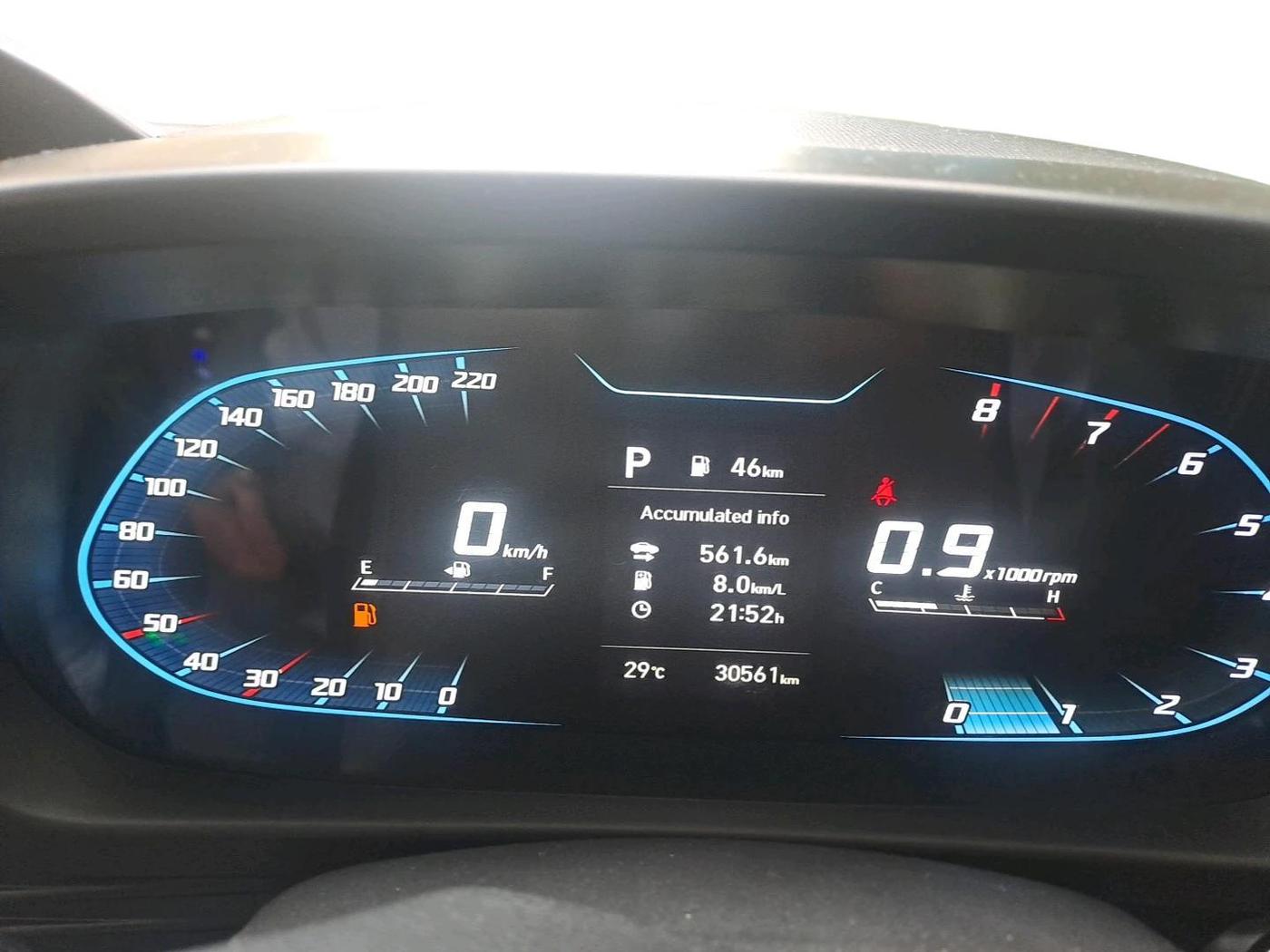 2021 Hyundai NEW I20 ASTA (O) 1.0 TURBO GDI DCT, Petrol, Automatic, 30,561 km, interior