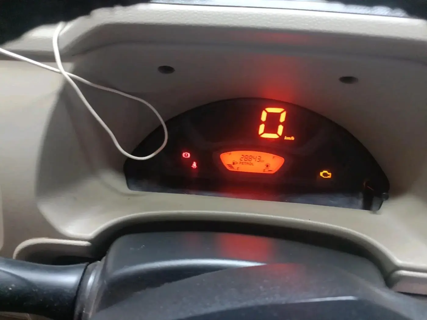 2023 Maruti Eeco 5 STR AC CNG, CNG, Manual, 28,843 km, interior