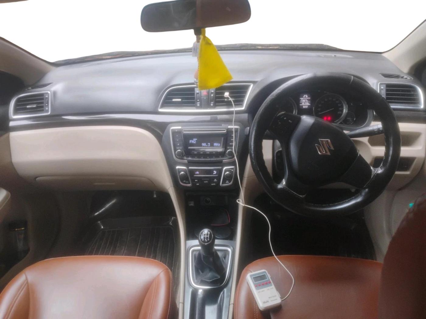 2018 Maruti Ciaz DELTA 1.4 MT PETROL, Petrol, Manual, 45,159 km, interior