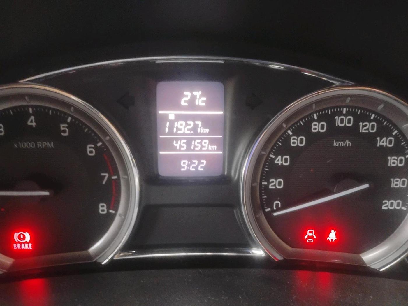 2018 Maruti Ciaz DELTA 1.4 MT PETROL, Petrol, Manual, 45,159 km, interior
