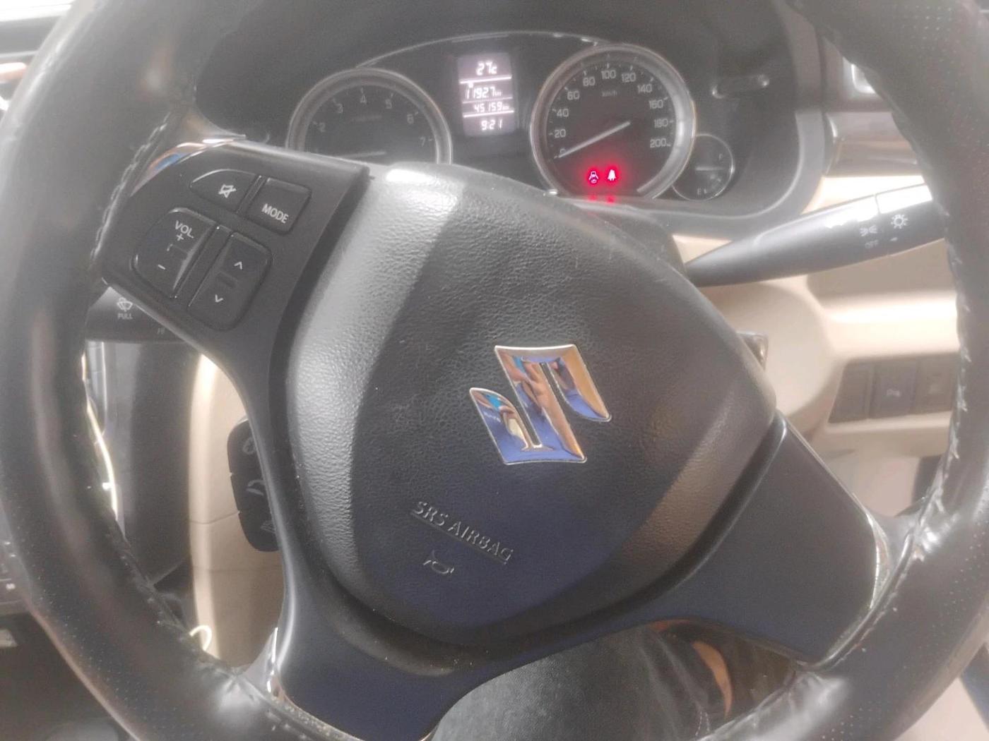 2018 Maruti Ciaz DELTA 1.4 MT PETROL, Petrol, Manual, 45,159 km, interior
