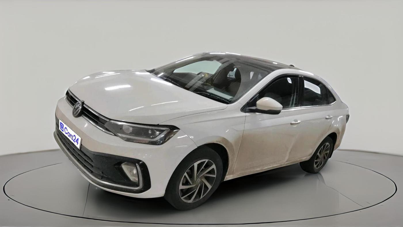 2024 Volkswagen VIRTUS TOPLINE TSI 1.0 AT, Petrol, Automatic, 47,053 km, exterior